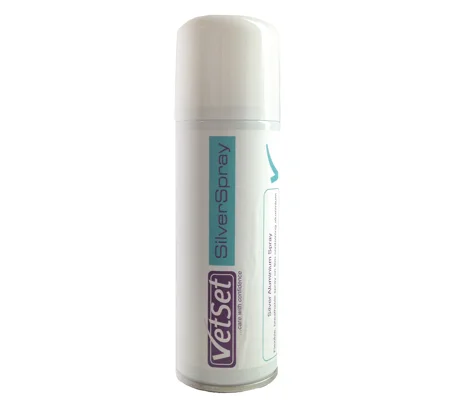 Vetset Aluminium Silver Spray 200ml