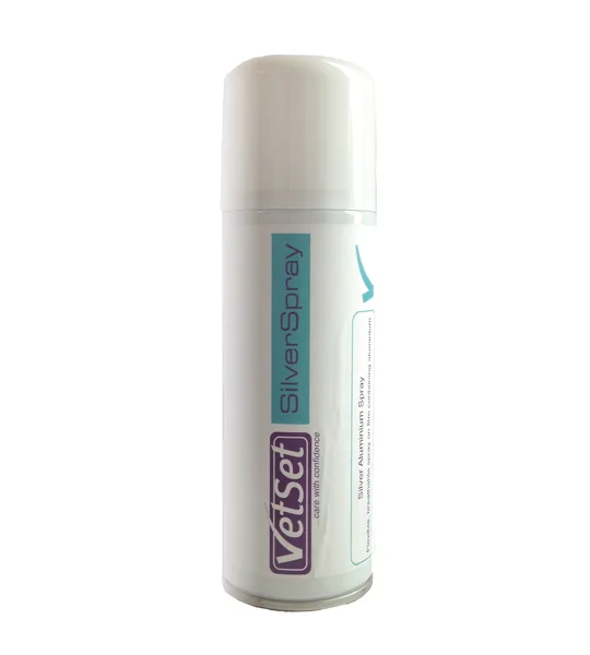Vetset Aluminium Silver Spray 200ml