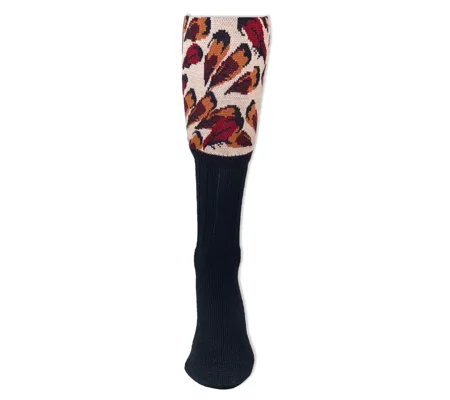 Waring Brooke Pheasant Feather Socks