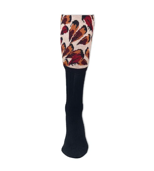 Waring Brooke Pheasant Feather Socks