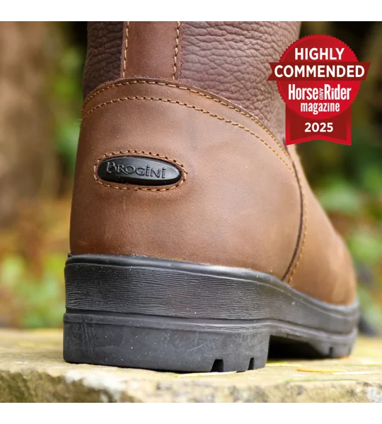 Brogini WB167 Pembroke Country Boots Brown - Wide