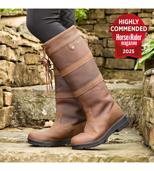Brogini WB167 Pembroke Country Boots Brown - Wide