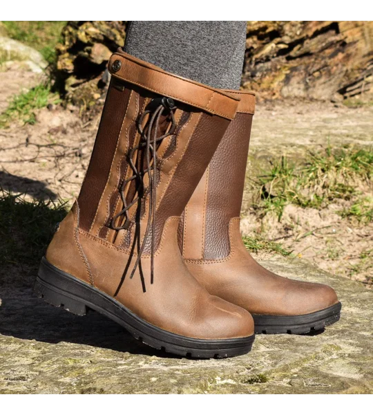 Brogini WB168 Tetbury Ankle Country Boots Brown