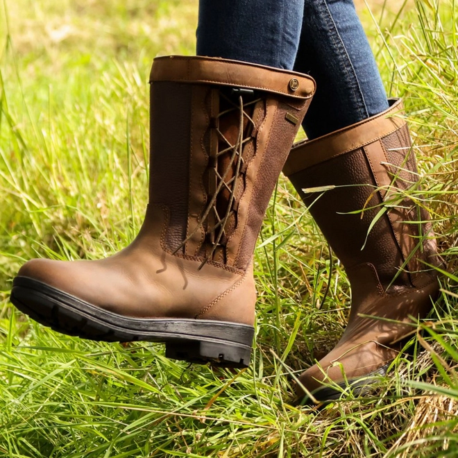 Additional Image for Brogini WB168 Tetbury Ankle Country Boots Brown
