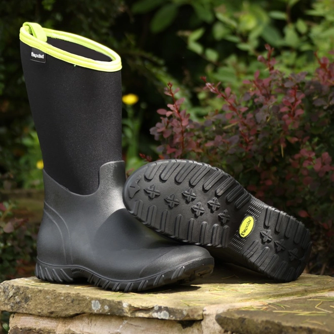 Additional Image for Brogini WB175 Belmont Muck Boots Black/Lime