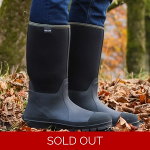 Brogini WB177 Hawkswick Muck Boots Mens Black