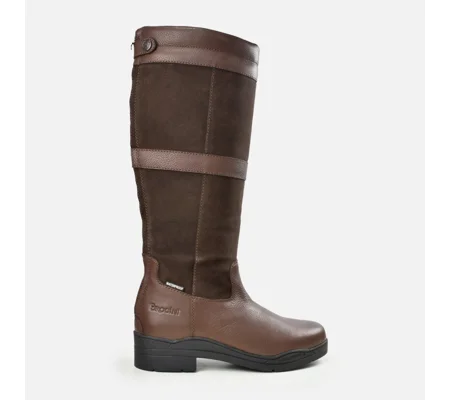 Brogini WB180 Hollingworth Zip Country Boots Brown Regular Adults