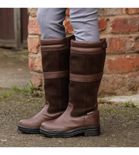 Brogini WB180K Hollingworth Piccino Zip Country Boots Brown