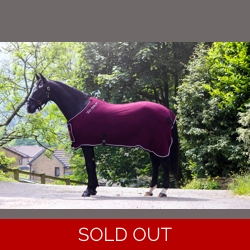 Whitaker R160 Club Show Rug  Burgundy