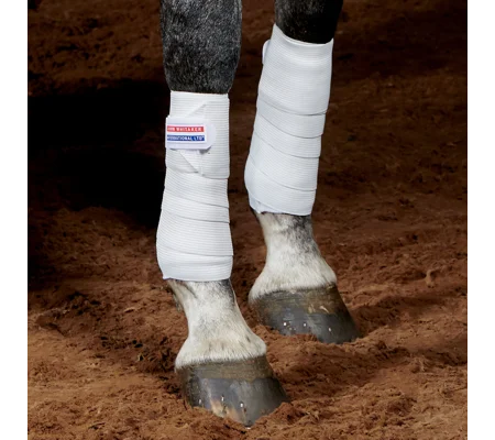 Whitaker TB4 Training Bandages White - 3 M x 4 Pack
