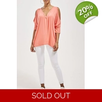 Cold shoulder top