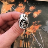 Size 7 Biker Ring 80s Biker Rings Eddi..