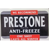 Prestone Anti-Freeze Decal
