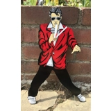 Dancing Elvis Pendulum Clock / Red Elv..
