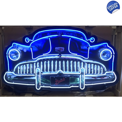 Licensed Buick Neon Sign / Buick Car Grill Neon Signs