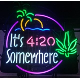 IT'S 4:20 SOMEWHERE NEON SIGN