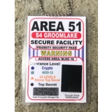 Area 51 / Area 51 ID Necklace / Fun Gi..