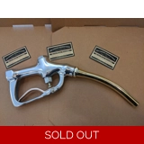 ORIGINAL GAS PUMP NOZZLE BUFFED AND PO..