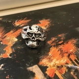 Size 6 1/2 Biker Ring 80s Biker Rings ..