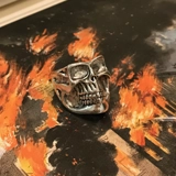 Size 8 Biker Ring 80s Biker Rings Eddi..