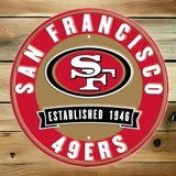 San Francisco 49ers Sign / Football Si..