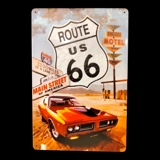 Route 66 Classic Car Sign / Route 66 S..