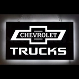 Licensed Chevrolet Trucks LED Sign / C..