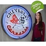 Licensed Chevrolet Corvette Neon Sign ..