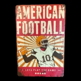 American Football Sign / Lets Play The..
