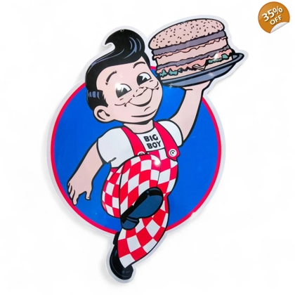 Big Boy Diner Restaurant Wall Sign / Elias Brothers Breakfast Signs / Kitchen