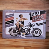 Best Garage For Motorcycles Pin-Up Sig..