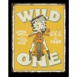 Betty Boop Sign / Wild One / Motorcycl..