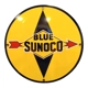 Blue Sunoco Porcelain Sign / Sunoc..