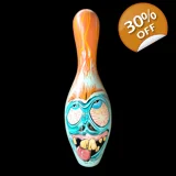Unique Painted Bowling Pins / Creepy C..