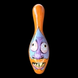 Unique Painted Bowling Pins / Creepy P..