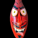 Unique Original Bowling Pin / Creepy C..