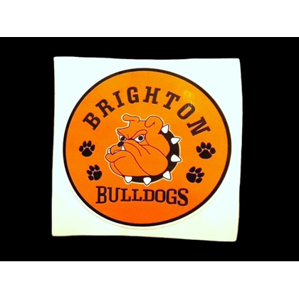Brighton Bulldogs Decal / Brighton Bulldog Bumper Sticker / Bull Dogs Stickers