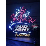 Original Bud Light Neon Sign / Rodeo P.. Original Bud Light Neon Sign / Rodeo P..