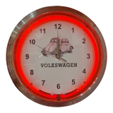 Volkswagen Neon Clock / VW Bug Neon Cl..