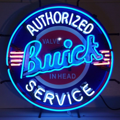 Licensed Buick Neon Sign / General Motors GM Wall Signs