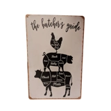 The Butcher's Guide Sign / Meat Guide ..