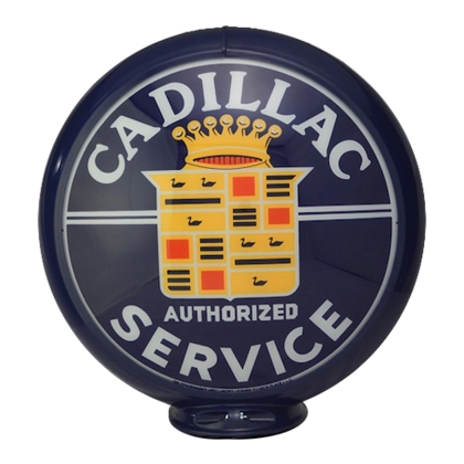 Licensed Cadillac Gas Pump Globe / Service Globes Licensed Cadillac Gas Pump Globe / Service Globes