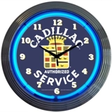 Licensed Cadillac Neon Clock / GM Cadi..