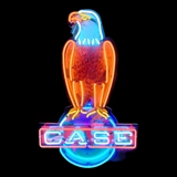 Licensed Case Eagle Neon Sign / Case N..