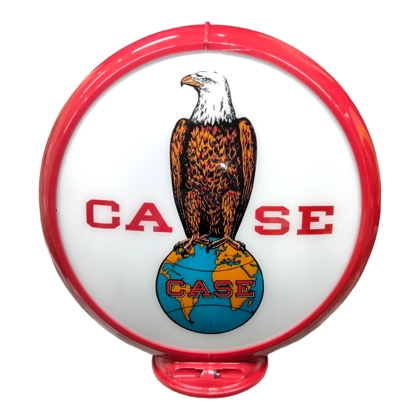 Case Eagle Gas Pump Globe / Case Globes for Gas Pumps