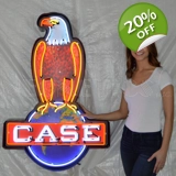 Licensed Case Eagle Neon Sign / Case N..
