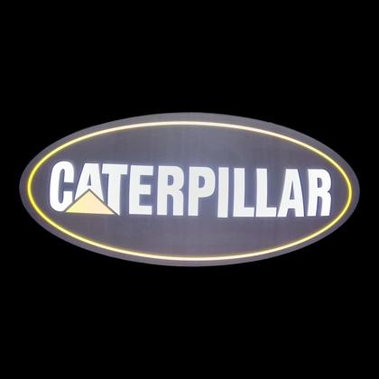NEW Caterpillar LED Sign / Construction / Equipment / Dealership / Garage