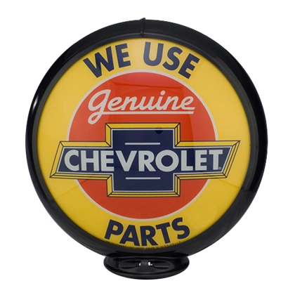 Licensed Chevrolet Parts Gas Pump Globe / Chevy Globes Licensed Chevrolet Parts Gas Pump Globe / Chevy Globes