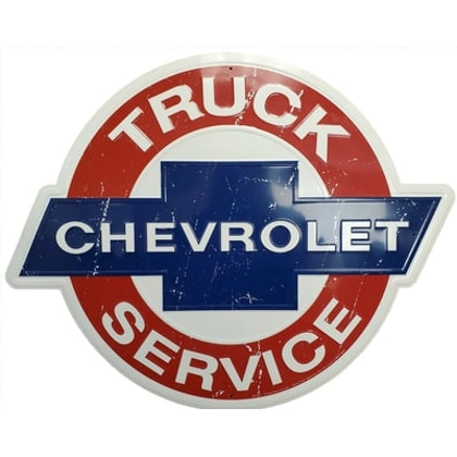 24" Chevrolet Truck Service Sign / Chevy Truck Signs