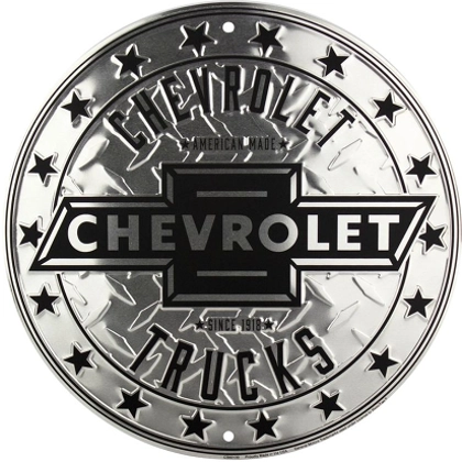 24" Chevrolet Trucks Sign / Chevy Truck Signs